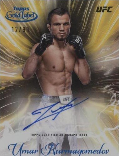 2024 Topps Gold Label UFC - Umar Nurmagomedov #SGS-UMN