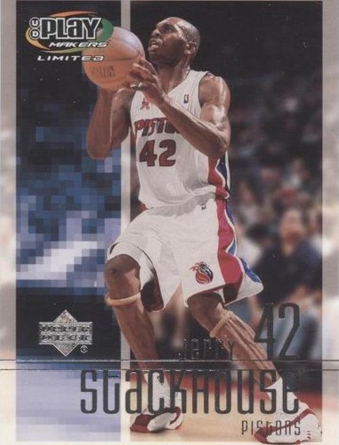 2001-02 UD Playmakers Limited - Jerry Stackhouse #23