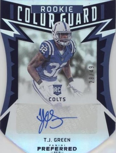 2016 Panini Preferred T.J. Green #285