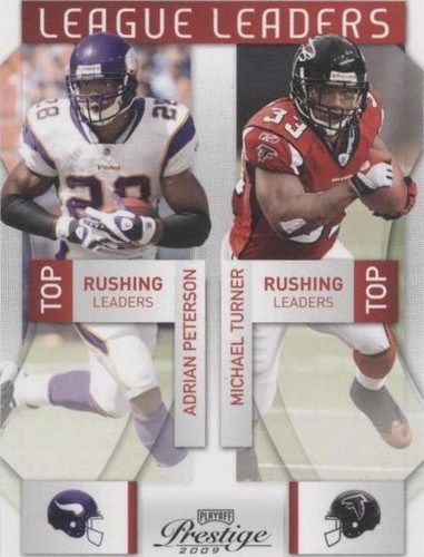 2009 Playoff Prestige Adrian Peterson Andre Johnson Larry Fitzgerald #19