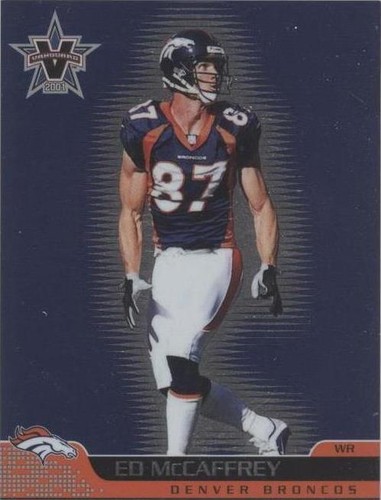 2001 Pacific Vanguard Ed McCaffrey #28