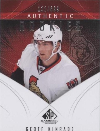 2009-10 SP Game Used Edition - Geoff Kinrade #162