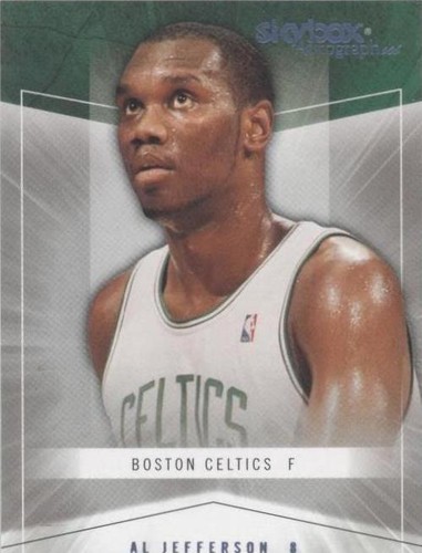 2004-05 Skybox Autographics - Al Jefferson #80