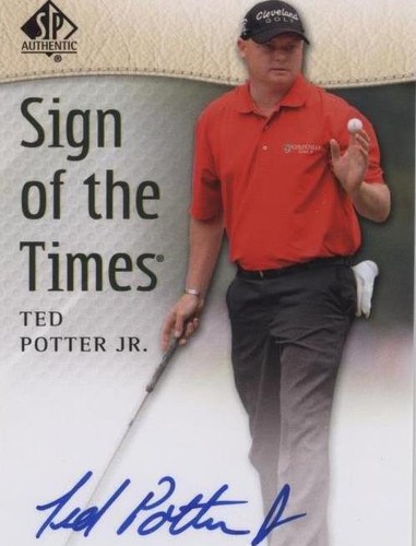 2014 SP Authentic - Ted Potter Jr. #SOTT-TP