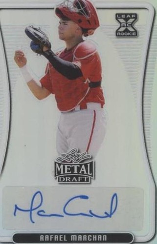 2020 Leaf Metal Draft - Rafael Marchan #BA-RM1