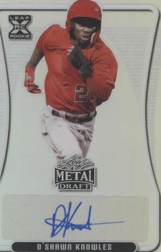 2020 Leaf Metal Draft - D'Shawn Knowles #BA-DSK