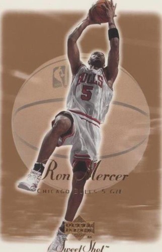 2001-02 Upper Deck Sweet Shot - Ron Mercer #10