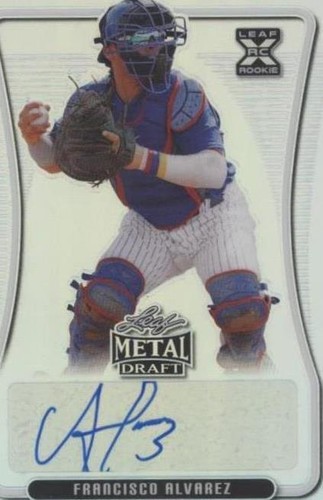 2020 Leaf Metal Draft - Francisco Alvarez #BA-FA1