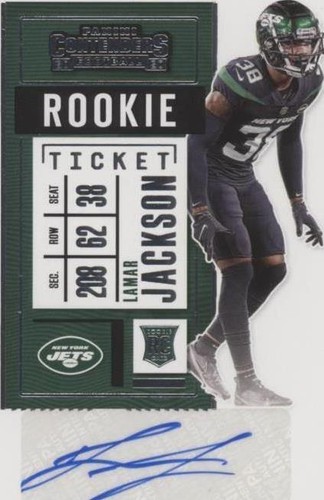 2020 Panini Contenders Lamar Jackson #299