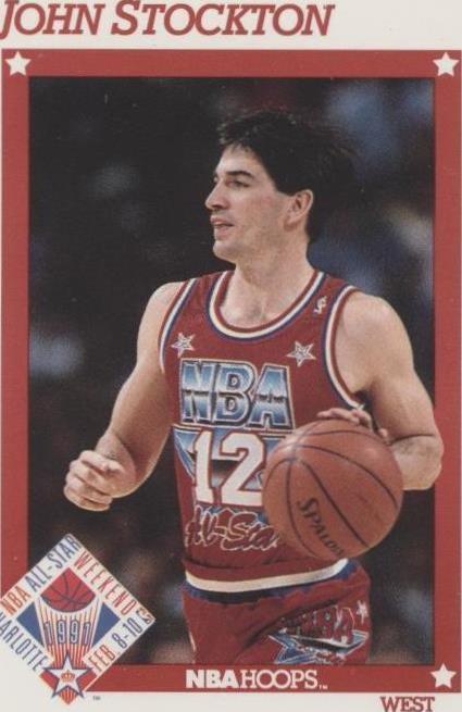 John Stockton Basketball Sports Trading Cards & Accessories John Stockton Basketball Sports Trading Cards & Accessories