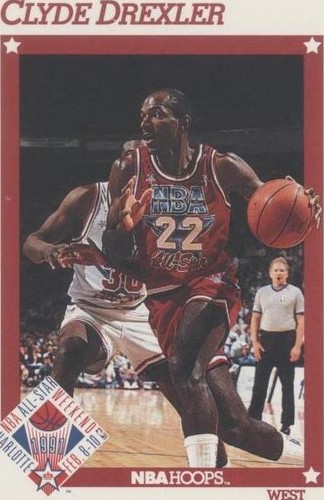 1991-92 NBA Hoops - Clyde Drexler #262