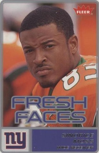 2006 Fleer Sinorice Moss #FR-SM