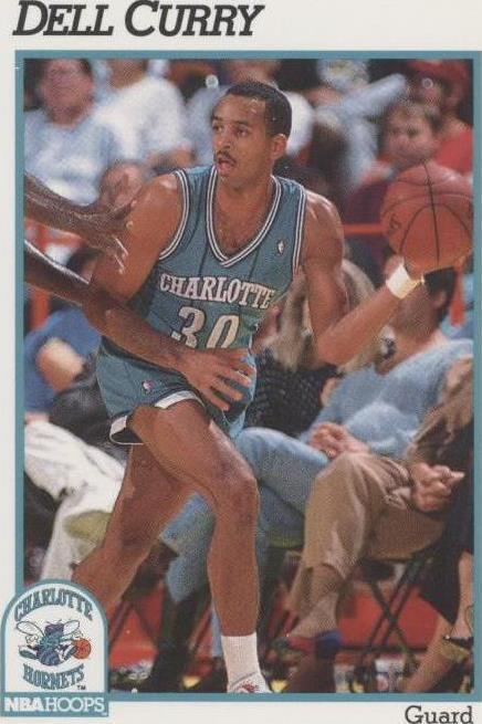 1991-92 NBA Hoops - Dell Curry #20