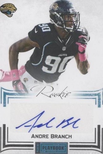 2012 Panini Playbook Andre Branch #78