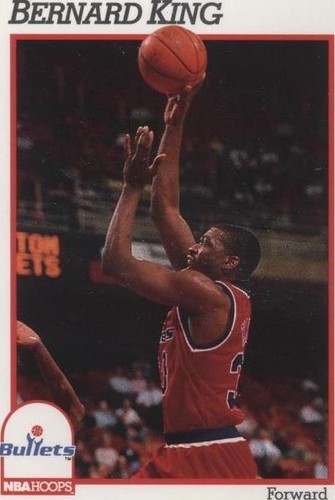 1991-92 NBA Hoops #254 Bernard King All-Star Bullets | eBay