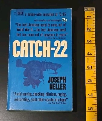 Catch 22 Joseph Heller 1962 Dell Paperback First Edition /  First Printing