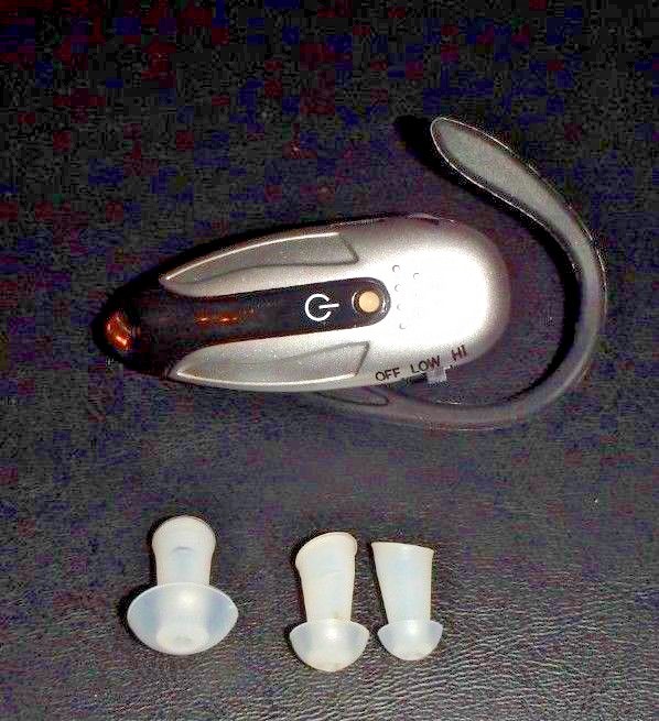 Bell+Howell Silver Sonic XL Rechargeable Personal Sound Amplifier Hearing Aid