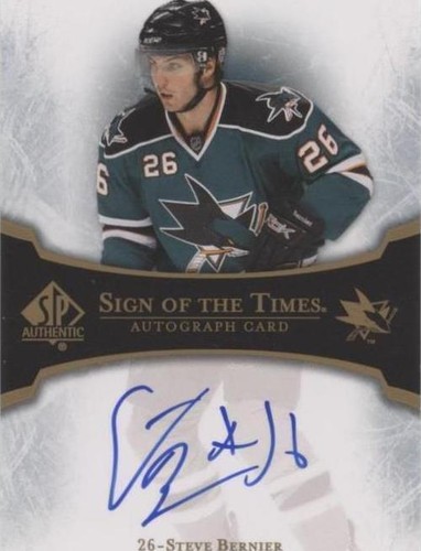 2007-08 SP Authentic - Steve Bernier #ST-BE