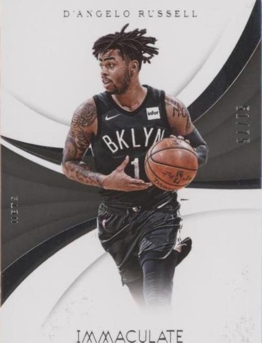 2017-18 Panini Immaculate Collection - D'Angelo Russell #55