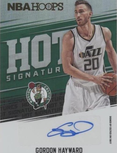 2017-18 Panini NBA Hoops - Gordon Hayward #HS-GH