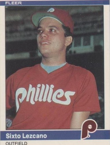 1984 Fleer - Sixto Lezcano #38