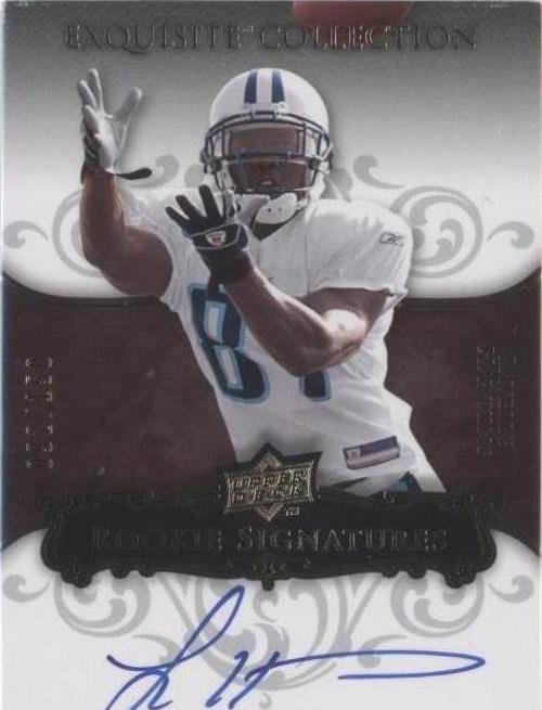 2008 Upper Deck Exquisite Collection Lavelle Hawkins #137