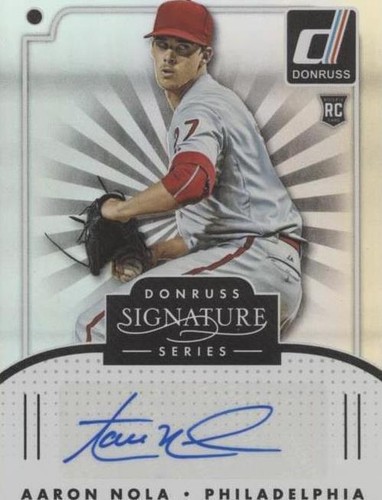 2016 Panini Donruss - Aaron Nola #SGS-AN