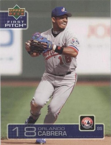 2003 Upper Deck First Pitch - Orlando Cabrera #199