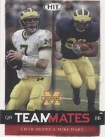2008 SAGE Hit Chad Henne Mike Hart #56