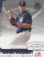 2004 SP Authentic - Javier Vazquez #43