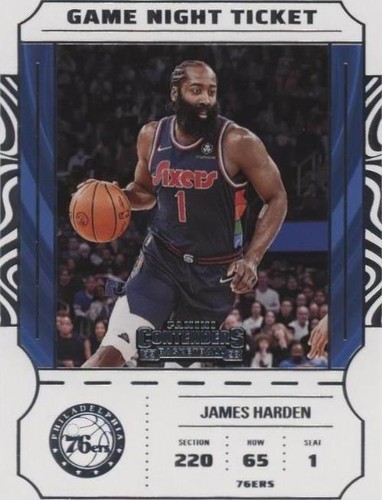 2022-23 Panini Contenders - James Harden #3