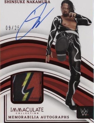 2023 Panini Immaculate Collection WWE - Shinsuke Nakamura #MA-SNK