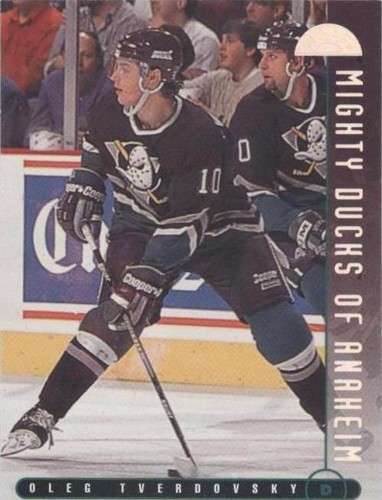 1995-96 Leaf - Oleg Tverdovsky #28