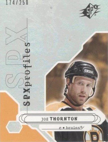 2003-04 SPx - Joe Thornton #177