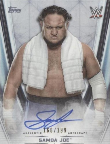 2020 Topps WWE Undisputed - Samoa Joe #A-SJ