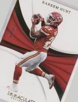 2018 Panini Immaculate Collection Kareem Hunt #37