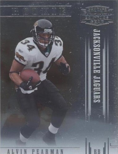 2005 Donruss Gridiron Gear Alvin Pearman #139