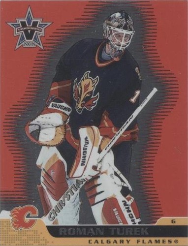 2001-02 Pacific Vanguard - Roman Turek #14