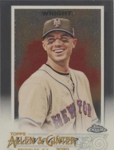 2020 Topps Allen & Ginter Chrome - David Wright #148