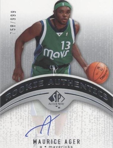 2006-07 SP Authentic - Maurice Ager #118