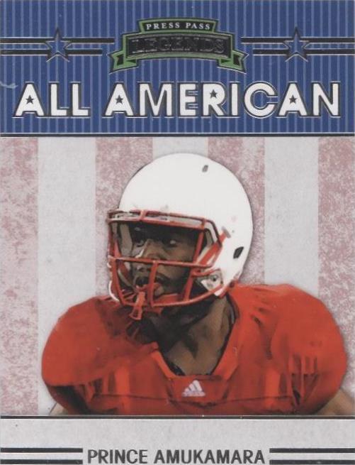 2011 Press Pass Legends Prince Amukamara #AA-1