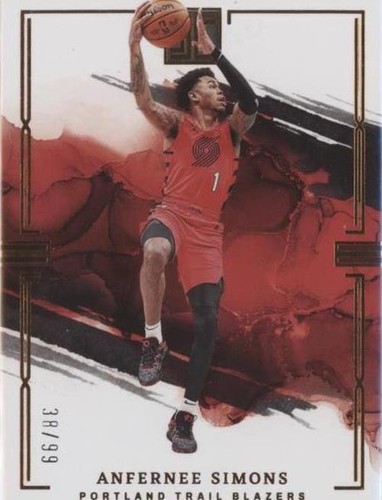 2022-23 Panini Impeccable - Anfernee Simons #56