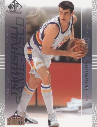 2003-04 SP Game Used - Nikoloz Tskitishvili #19
