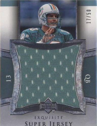 2005 Upper Deck Exquisite Collection Dan Marino #SJ-DM1