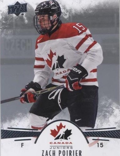 2016 Upper Deck Team Canada Juniors - Zach Poirier #66