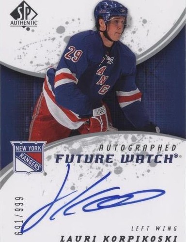 2008-09 SP Authentic - Lauri Korpikoski #240