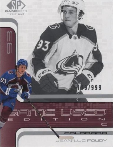 2022-23 Upper Deck SP Game Used - Jean-Luc Foudy #R-70
