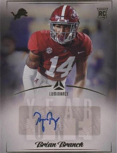 2023 Panini Luminance Brian Branch #Y1SB-BR