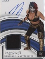 2023 Panini Immaculate Collection WWE - Asuka #MA-ASK
