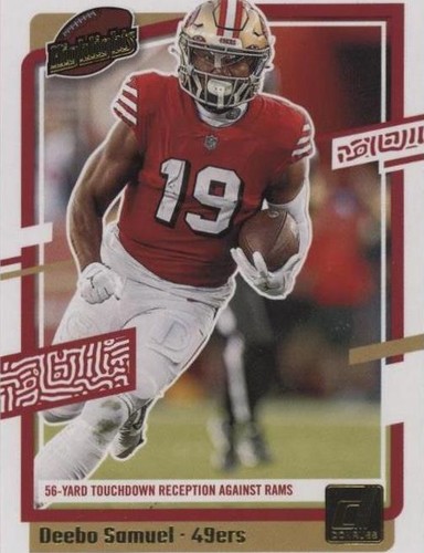 2023 Panini Donruss Deebo Samuel #H-DS